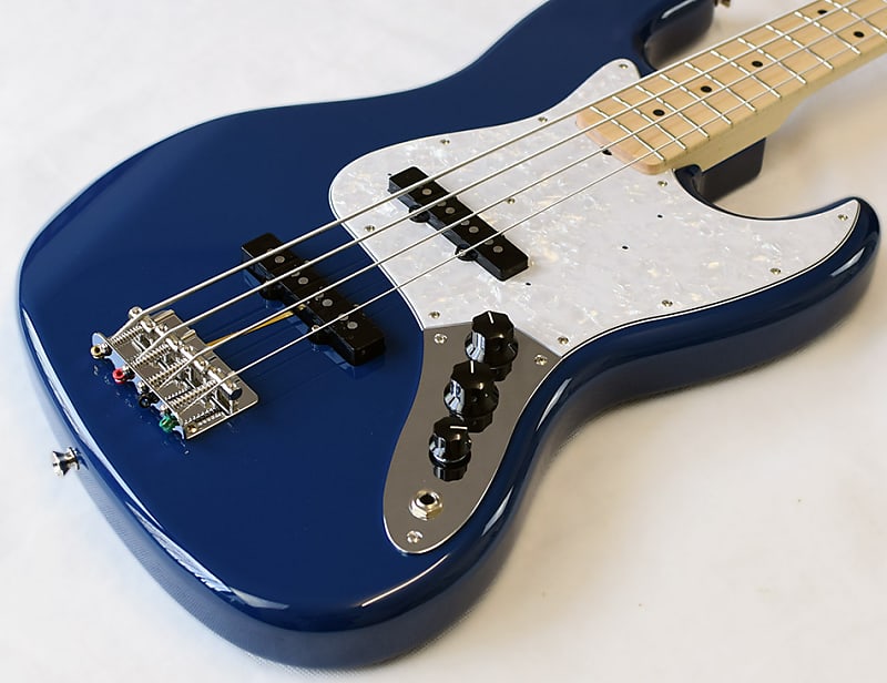 Fender Jazz Bass Hybrid Indigo MN MiJ | Reverb