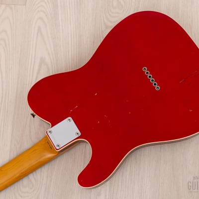 1989 Fender Telecaster Custom ‘62 Vintage Reissue TL62B-650 Candy Apple Red A-serial, Japan MIJ Fujigen image 15
