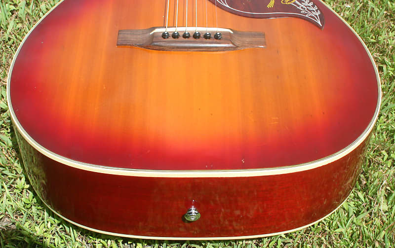 Yasuma Newance MODEL No.1600H 000 size guitar 1973 Sunburst