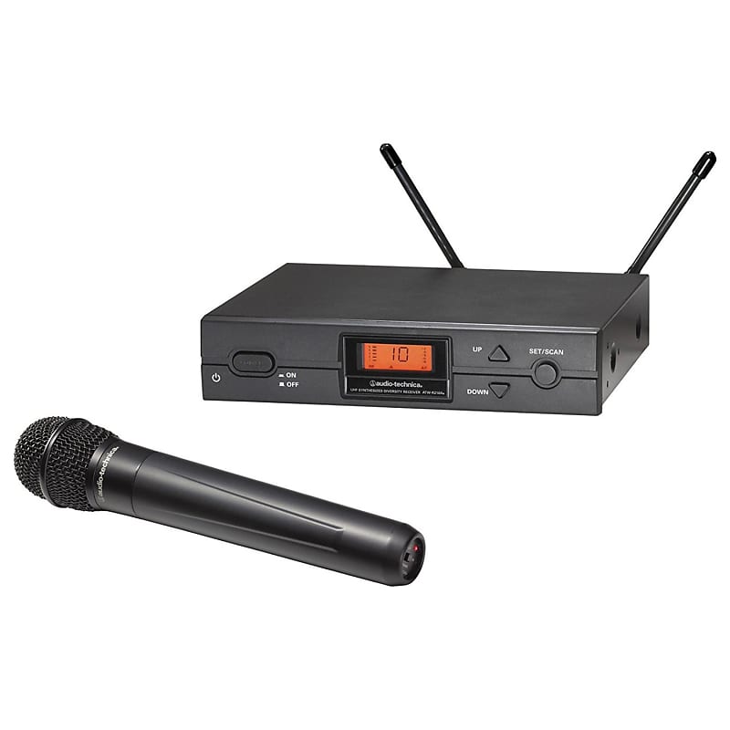 Audio-Technica ATW-2120BI 2000 Series Wireless Handheld Microphone System - Band I (487.125-506.500 MHz) image 1