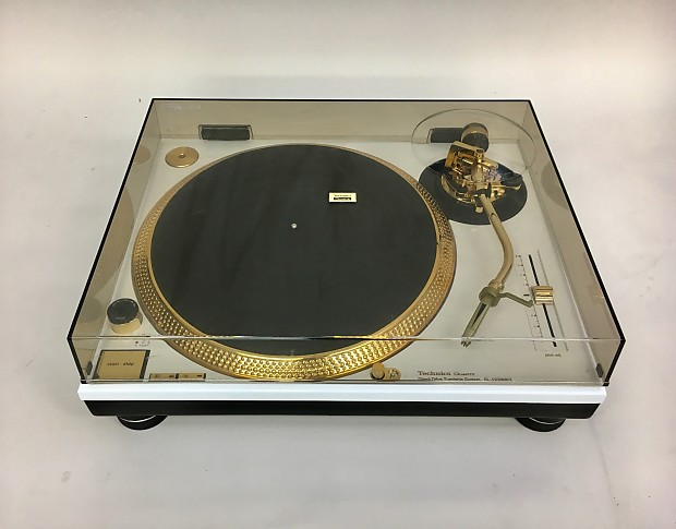 Technics SL-1200 MK3 (Customised WHITE/GOLD color) | Reverb