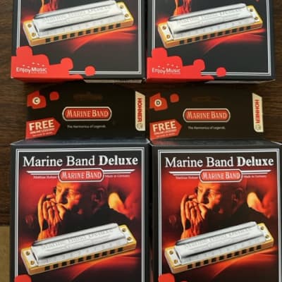 Hohner 125TH Anniversary Commemorative Edition Marine Band Harmonica