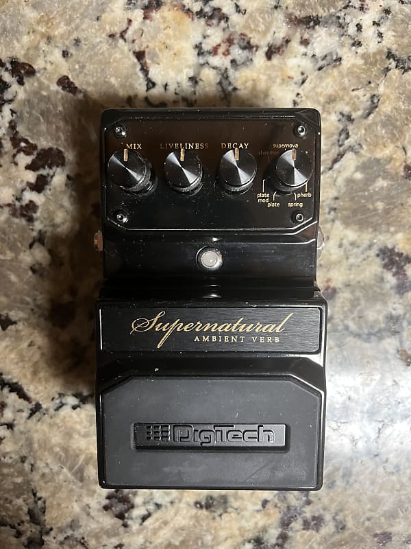 DigiTech Supernatural Stereo Ambient Reverb Pedal | Reverb