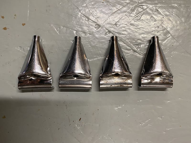 Slingerland Bass Drum Claws 70s chrome Reverb