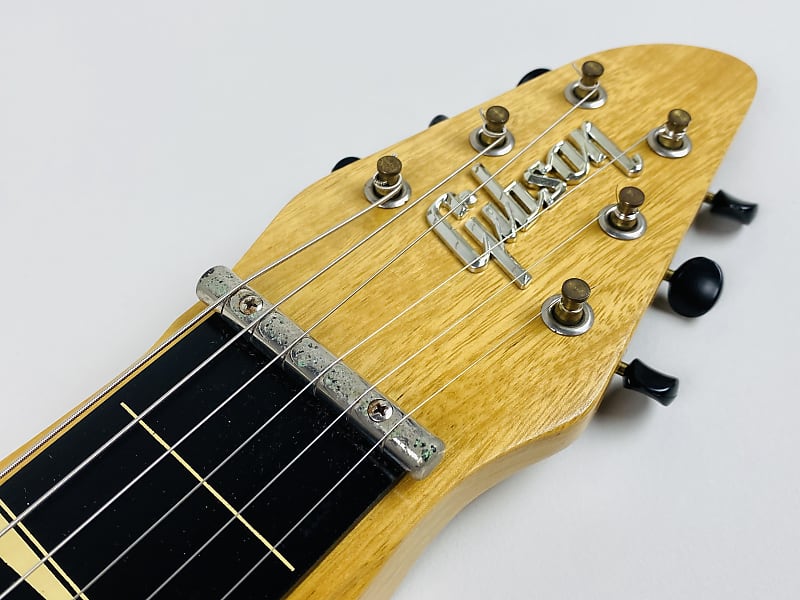 Gibson EH-500 Kornia Lap Steel Skylark-Scared Steel-1961-Korina