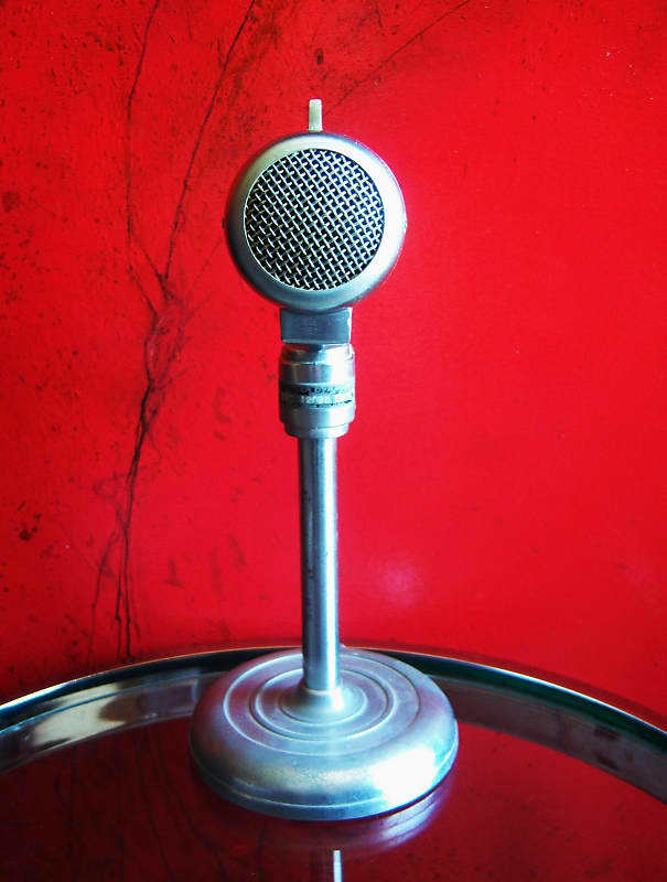 TURNER（ターナー）22D Microphone ダイナミックマイクロフォン Vtintage Turner 22D Dynamic Mic & Electro voice 423a Stand