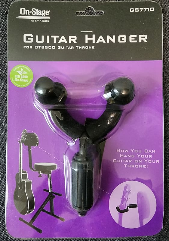 On Stage GS7710 Guitar Hanger for DT8500 Guitar Throne 2022 Reverb