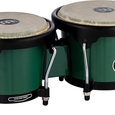 Meinl Percussion Journey Series Bongos - Forest Green image 1