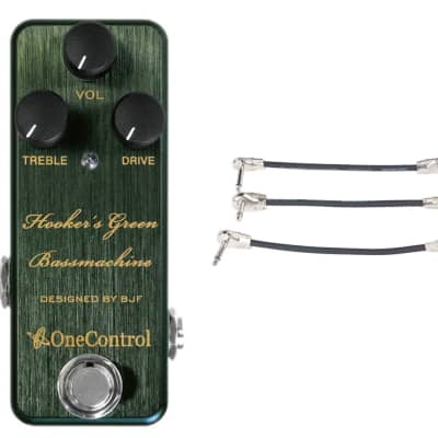 One Control Hooker's Green Bassmachine Pedal | Reverb