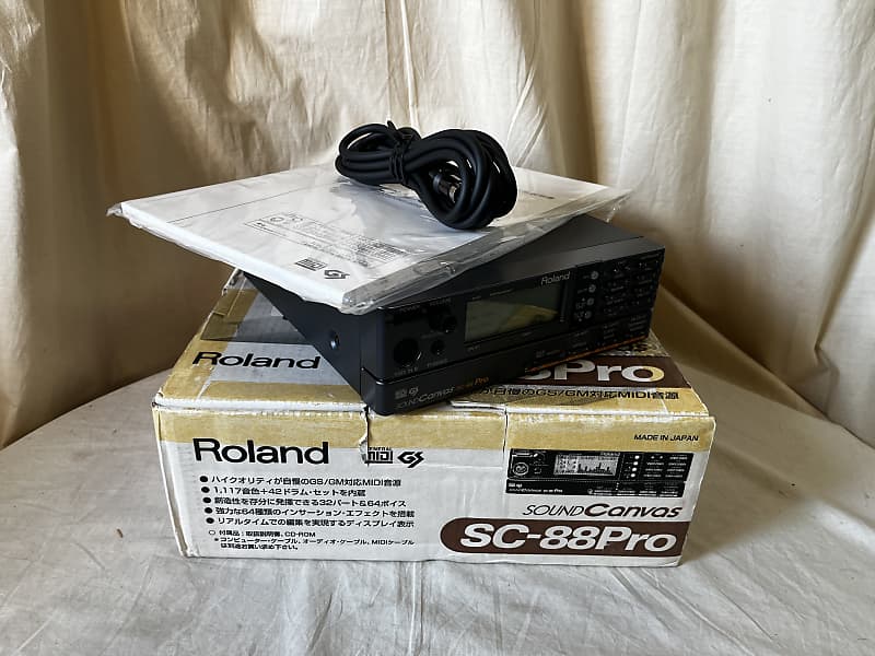 Roland SC-88pro SC88 Pro SOUND Canvas General MIDI sound modules