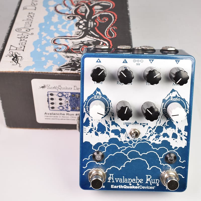 EarthQuaker Devices EarthQuaker Devices Avalanche Run Stereo Reverb & Delay with Tap Tempo