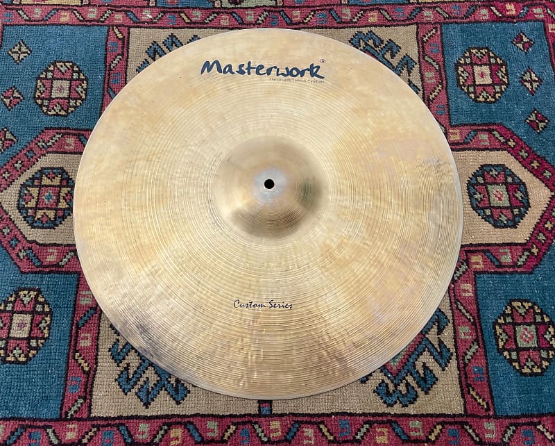 21" Masterwork Custom Series Jazz Ride Cymbal 2634g *Video Reverb