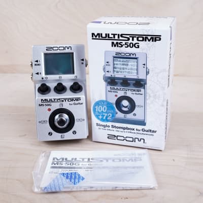 Zoom MS-50G MultiStomp Guitar Pedal | Reverb