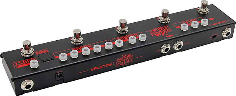 Valeton Dapper Dark Four-in-One Multi-Effects Guitar Pedal