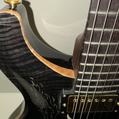 Rare Carlos Santana’s Personal Custom-Made PRS Dragon 2000 Guitar image 11