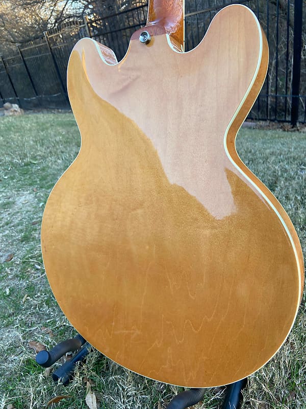 1997 Epiphone Riviera Reissue Natural - Nick Valensi Style 1997 Epiphone Riviera Reissue Natural - Nick Valensi Style