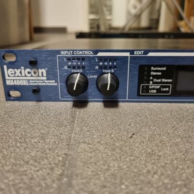 Lexicon MX400XL Dual Stereo / Surround Reverb Effects Processor 2010s - Blue image 6