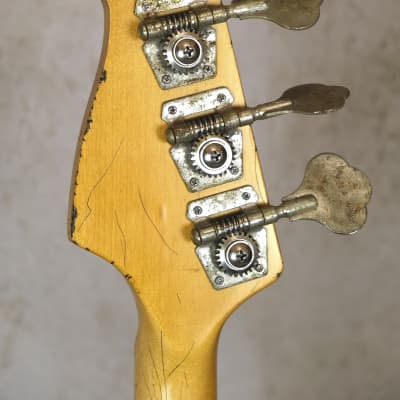 Luthier made Jazz Bass 2020 Aged Capri Orange image 15
