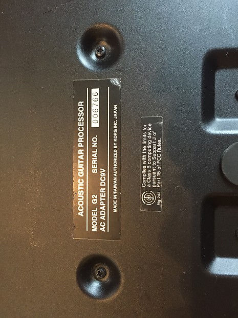 中古品＞tone works KORG G2 アコースティックマルチ