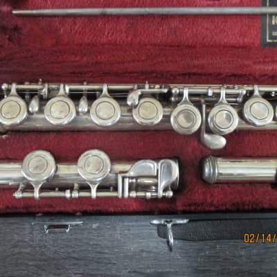 Yamaha YFL-225 Flute . Made in Japan image 2