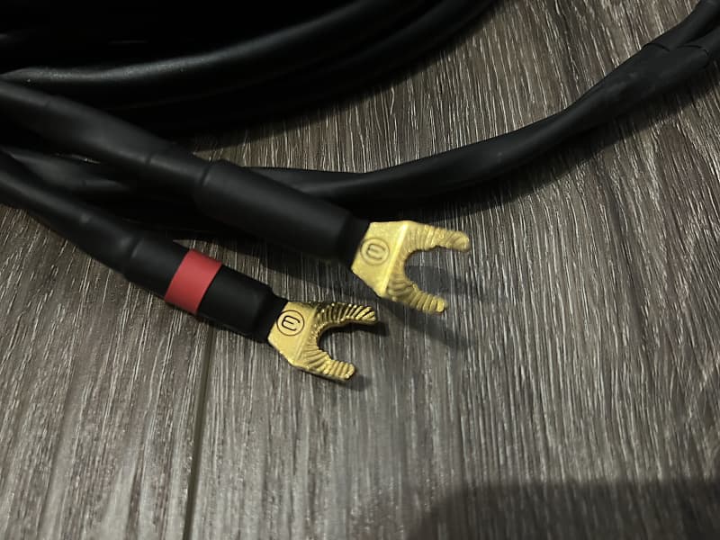 Canare 4S11 Star-Quad Speaker Cable Pair with Eminence Gold Spade  Connectors - 10ft