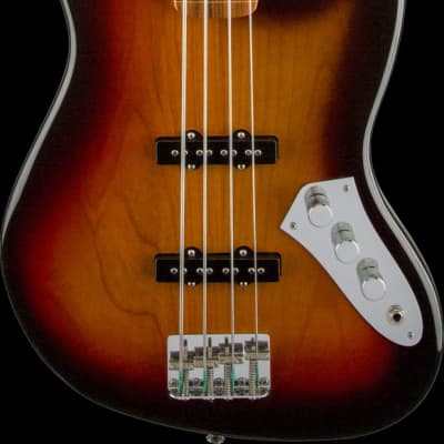 Fender Artist Series Jaco Pastorius Jazz Bass Fretless Sunburst W/ Case image 2