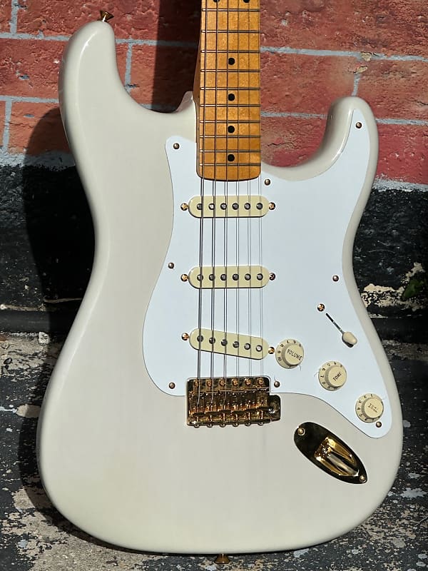 Fender Stratocaster 50th Anniversary 2007 - a very rare See-Thru Blonde '57 Mary Kay Ltd. Edition. image 1