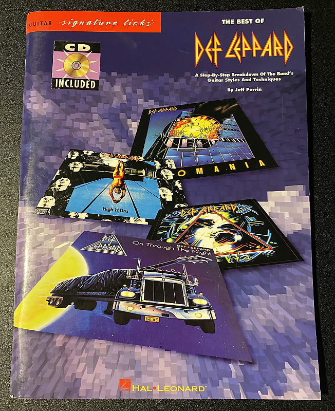 Def Leppard Guitar Signature Licks The Best of Def Leppard Reverb
