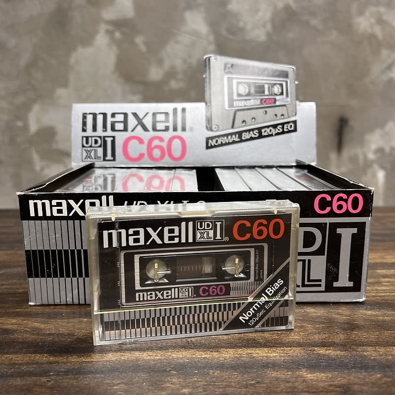 Maxell UDXL I C60 Cassette Tapes 70’s/80’s