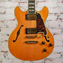 D'Angelico Excel Mini DC - Hollowbody Electric Guitar - Vintage Natural - B-Stock - x1846