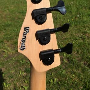 Fender Warmoth Precision Bass short scale 2014 Natural Ash image 6