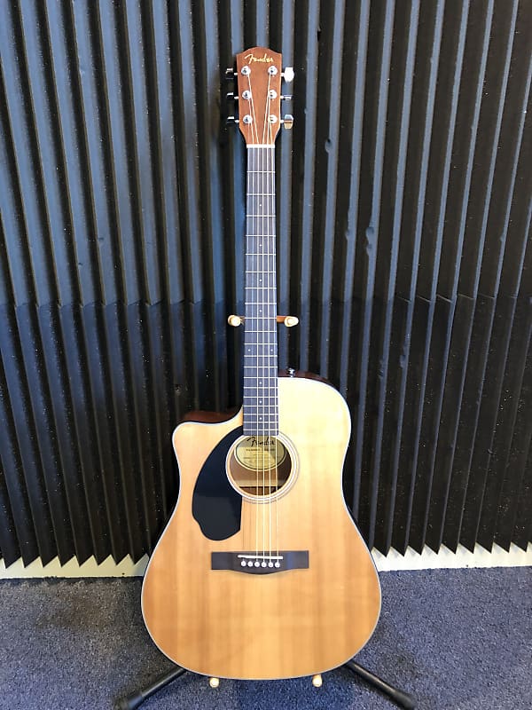 Fender CD60-SCE LH, Left-Handed Acoustic/Electric Guitar image 1