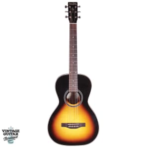 Simon Patrick Woodland Pro Parlor Sunburst HG Reverb