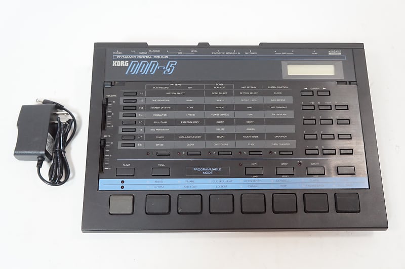 KORG DDD-5 Dynamic Digital Drum Machine w/ 100-240V PSU | Reverb