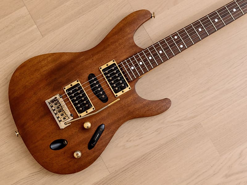 1992 Ibanez SV470 SV Series HSH Electric Guitar Stained Oil, Japan Fujigen  | Reverb