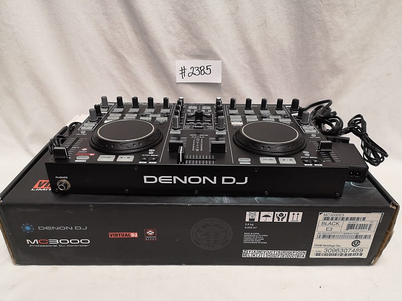 Denon DJ MC3000 DJ Software Controller with Mixer #2385 Good