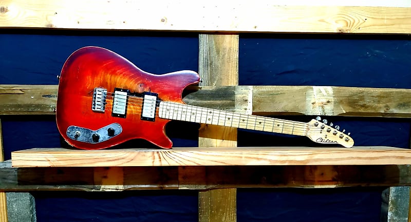 Clifton Guitarworks Windsor - Orange Sunburst image 1