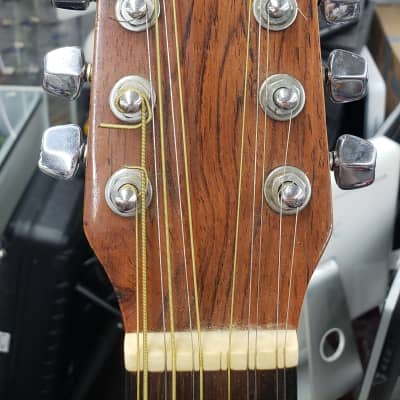 Washburn  D29S  12 String Acoustic Guitar Natural w/Hardshell case image 2