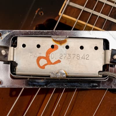 1996 Gibson Firebird V Vintage Sunburst 100% Original w/ Banjo Tuners, Case image 17