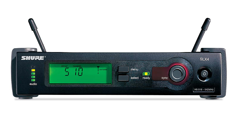 Shure SLX4-H5 Diversity Receiver. Frequency Band Version H5 SLX4-H5-U image 1