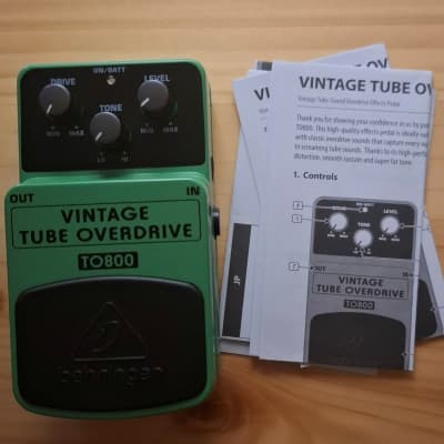 Reverb.com listing, price, conditions, and images for behringer-to800-vintage-tube-overdrive