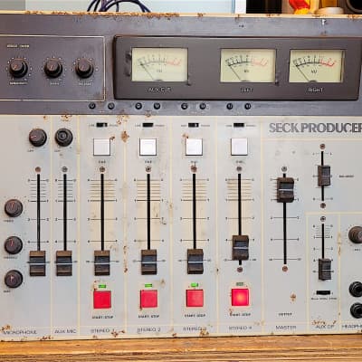 Vintage Analog Seck Producer Mixer Mixing Desk Saturator Mic Pre Eq Compressor image 1