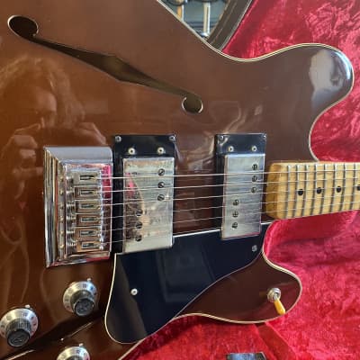 Fender Starcaster 1976 - Walnut (Mocha) image 5