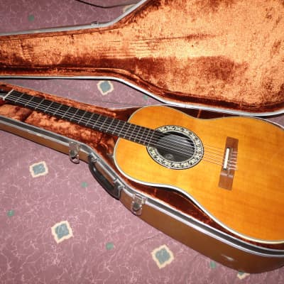 Vintage 1976 Ovation Country Artist 1624-4 Classical Acoustic-Electric Guitar image 1