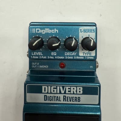 Digitech DigiVerb Digital Reverb Pedal | Reverb Canada