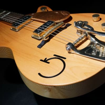 New Gretsch USA Custom Shop Brooklyn Reclaimed Wood Duo Jet Guitar #1 image 8