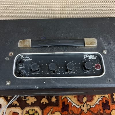 Vintage 1960s Fenton Weill Cadet 1x18 Valve Amplifier Combo w/ Pedal & Mullards image 11