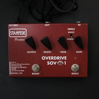 Providence Stampede OD SOV-2 Overdrive | Reverb