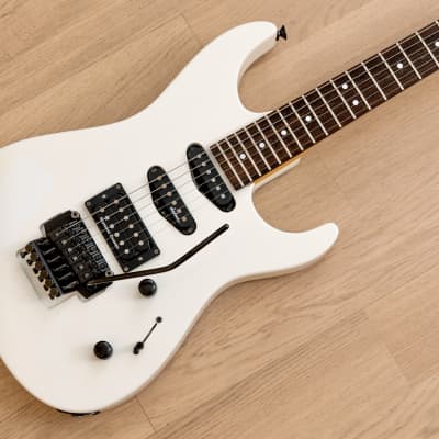 1990 Charvel by Jackson DK-065-SSH Vintage Superstrat Snow White