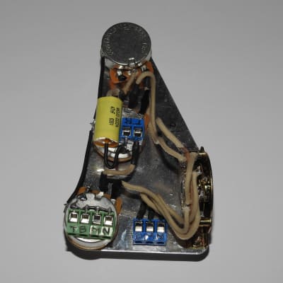 Stratocaster Solderless Wiring Harness CTS Pots 3/8" Bushings Mojotone Dijon Oak Grigsby Switchcraft image 3